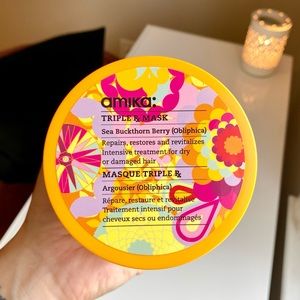 Amika Triple Rx Hair Mask, NEW, 16.9 fl. ounces